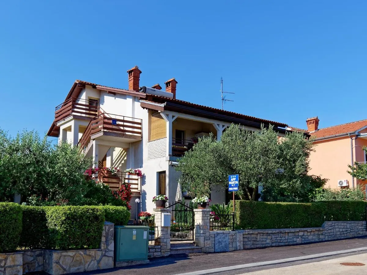Guest house Apartments Marta By Rent Istria Novigrad